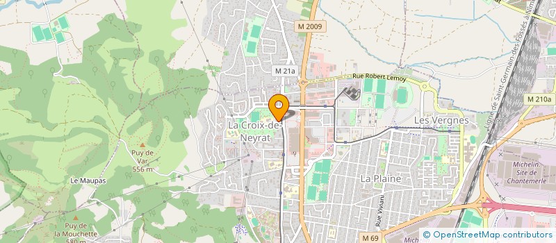 localisation de l'entreprise MONSIEUR SOFIEN HABIBI  CLERMONT-FERRAND