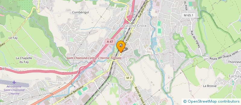 localisation de l'entreprise MONSIEUR SOFIEN HAMMACHE  LA GRAND-CROIX