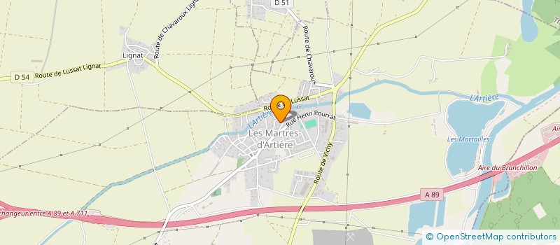 localisation de l'entreprise MONSIEUR SOFIEN IDRI  PONT-DU-CHATEAU