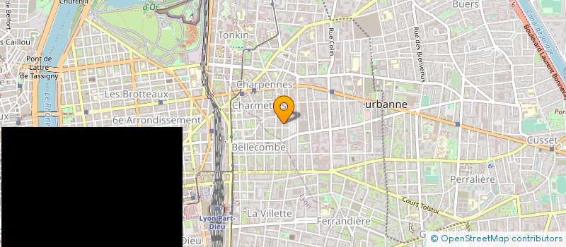 localisation de l'entreprise MONSIEUR SOFIEN LADJAL  VILLEURBANNE