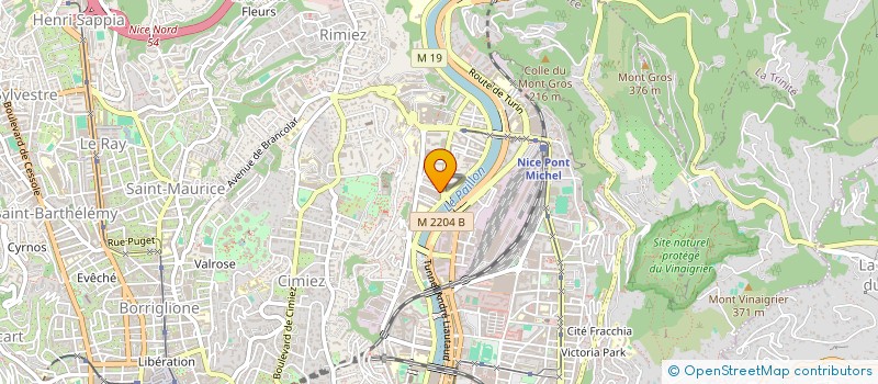 localisation de l'entreprise MONSIEUR SOFIEN MEBREK à NICE