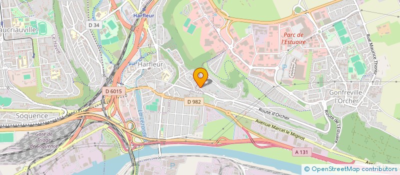 localisation de l'entreprise MONSIEUR SOFIEN SAKER  GONFREVILLE-L'ORCHER