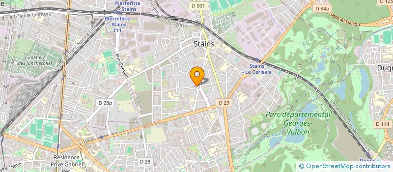 localisation de l'entreprise MONSIEUR SOFIEN ZAMOURI à STAINS
