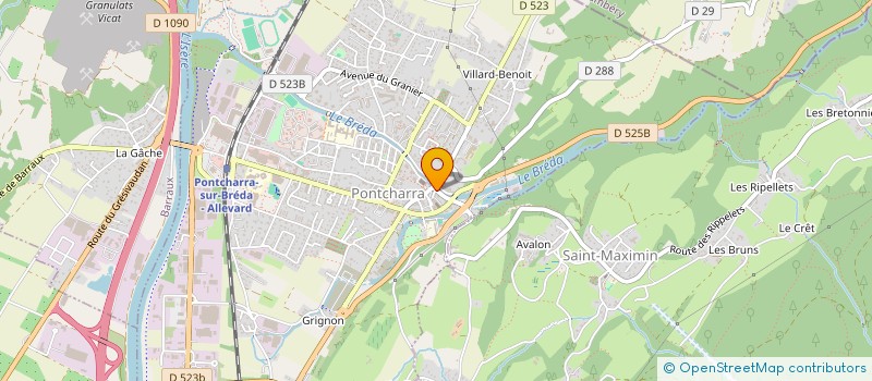 localisation de l'entreprise MONSIEUR SOFIENE AMROUNI  PONTCHARRA