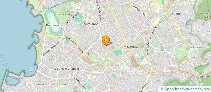 localisation de l'entreprise MONSIEUR SOFIENE CHAABANI  MARSEILLE