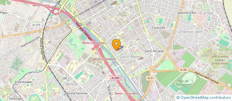 localisation de l'entreprise MONSIEUR SOFIENE CHEIKH ROUHOU  CHARLEVILLE-MEZIERES