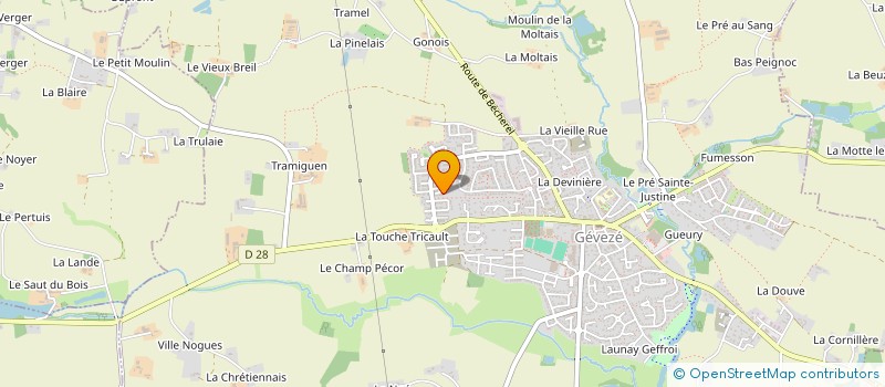 localisation de l'entreprise MONSIEUR SOFIENE GHANEM  GEVEZE