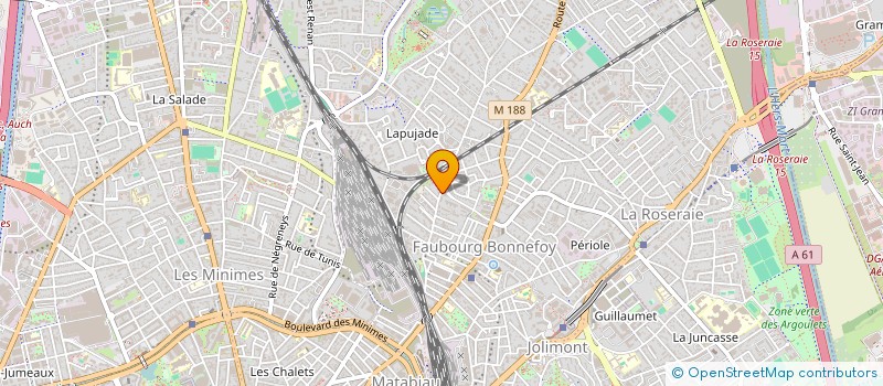 localisation de l'entreprise MONSIEUR SOFIENE GUERNANE  TOULOUSE