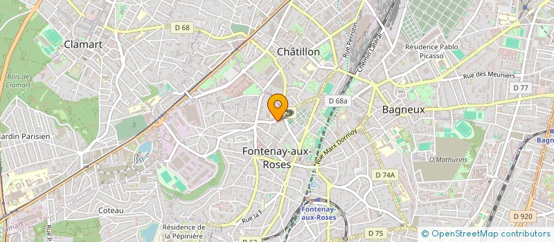 localisation de l'entreprise MONSIEUR SOFIENE KACHROUDI à FONTENAY-AUX-ROSES