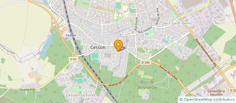 localisation de l'entreprise MONSIEUR SOFIENE KRANTAR  CESSON