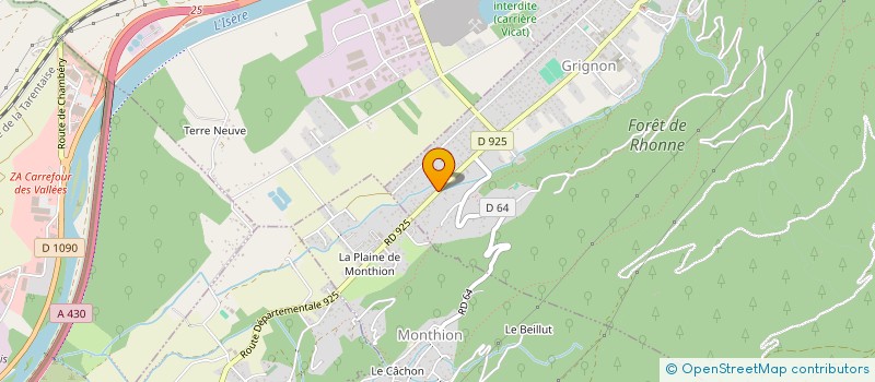 localisation de l'entreprise MONSIEUR SOFIENE LAHLAH  GRIGNON