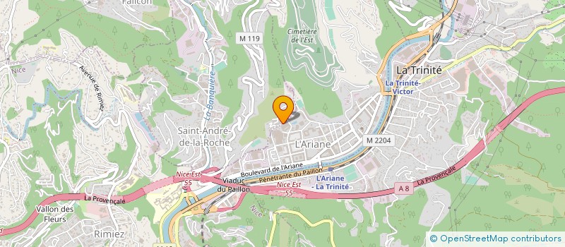localisation de l'entreprise MONSIEUR SOFIENE MEKCHOUCHE à NICE