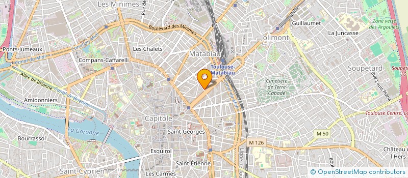 localisation de l'entreprise MONSIEUR SOFIENE PEREZ à TOULOUSE