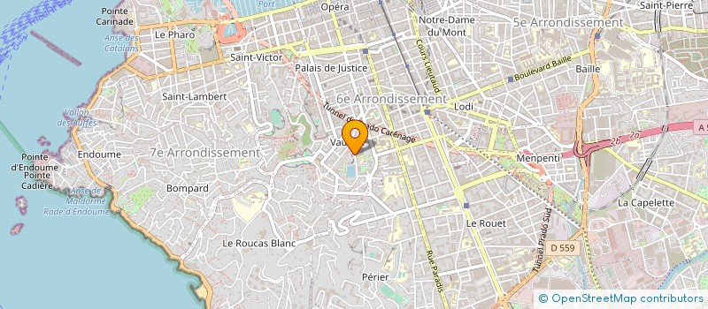 localisation de l'entreprise MONSIEUR SOFYAN BENALLAL  MARSEILLE