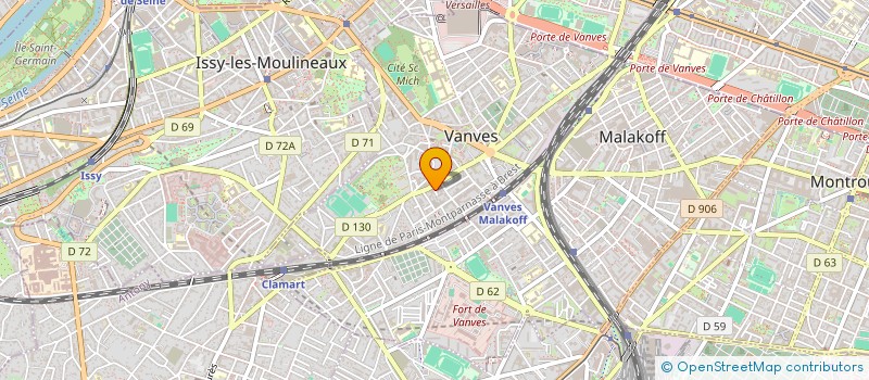 localisation de l'entreprise MONSIEUR SOFYAN LE VIENNESSE  VANVES