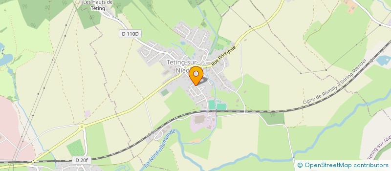 localisation de l'entreprise MONSIEUR SOFYAN MEBARKIA  TETING-SUR-NIED