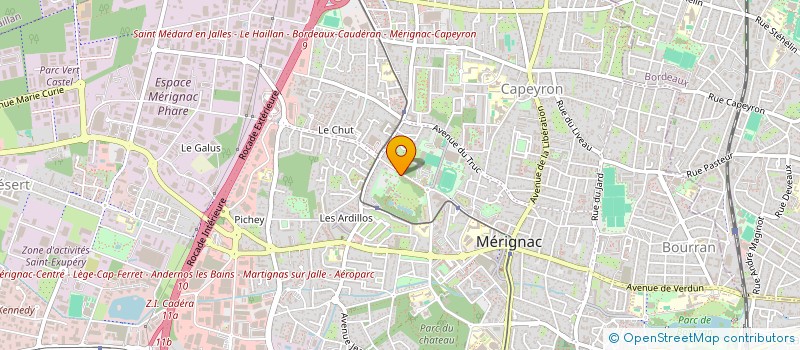 localisation de l'entreprise MONSIEUR SOFYAN SAIDI  MERIGNAC