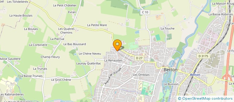 localisation de l'entreprise MONSIEUR SOFYANE EL GUENNOUNI  BETTON