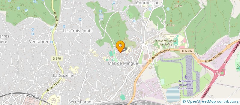 localisation de l'entreprise MONSIEUR SOFYANE HADJ BENALI  NIMES