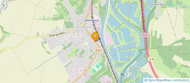 localisation de l'entreprise MONSIEUR SOFYANE LAMANE  DIEULOUARD