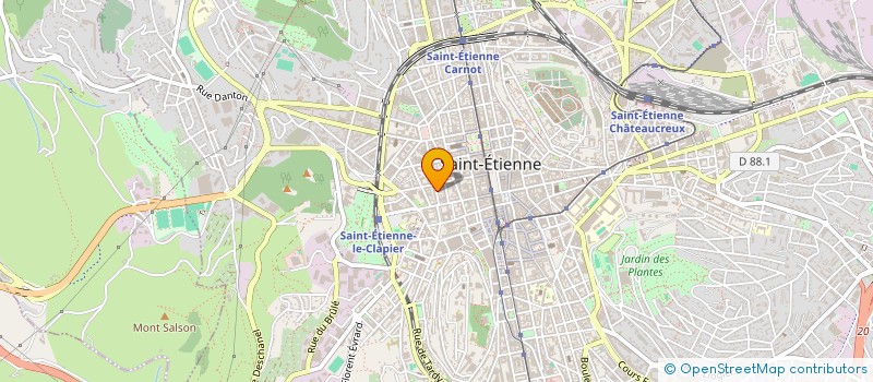 localisation de l'entreprise MONSIEUR SOFYANE STITOU  SAINT-ETIENNE