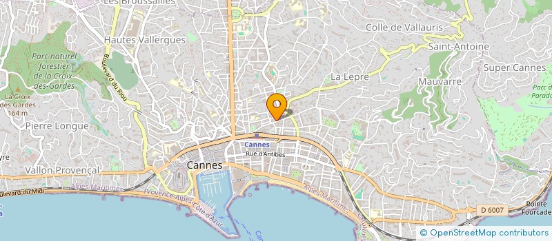 localisation de l'entreprise MONSIEUR SOFYEN DARDOURI à CANNES