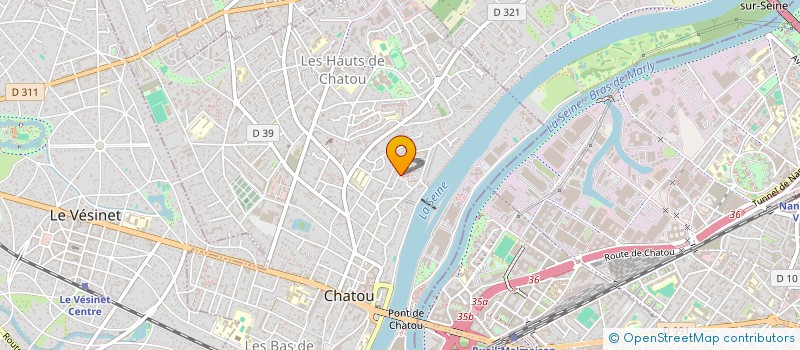 localisation de l'entreprise MONSIEUR SOFYENE BOUZIDI  CHATOU