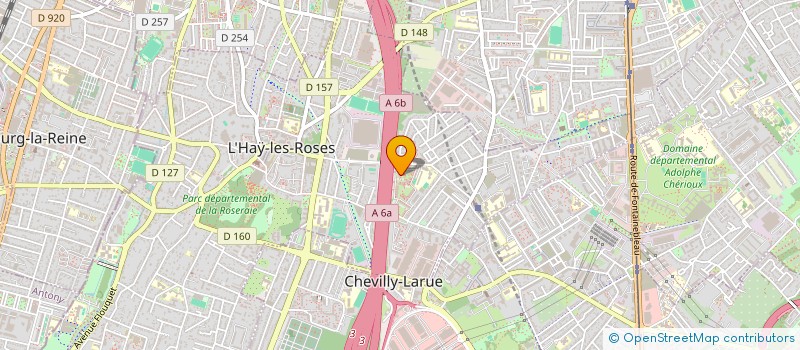 localisation de l'entreprise MONSIEUR SOGOBA KARABA  L'HAY-LES-ROSES