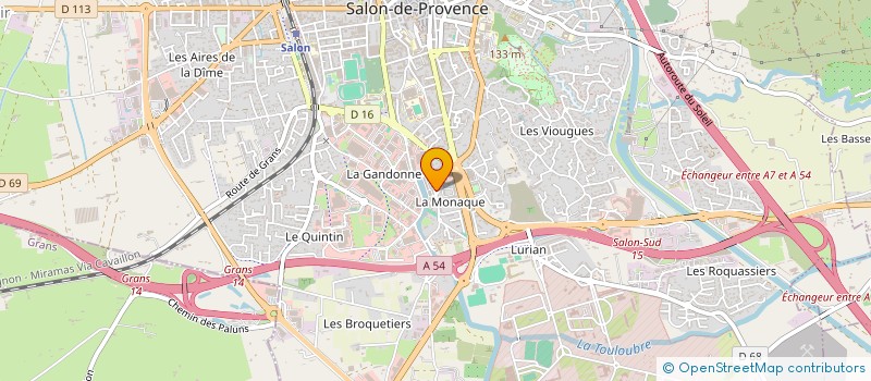 localisation de l'entreprise MONSIEUR SOHAIB EL YAMOUNI ENNADI  SALON-DE-PROVENCE