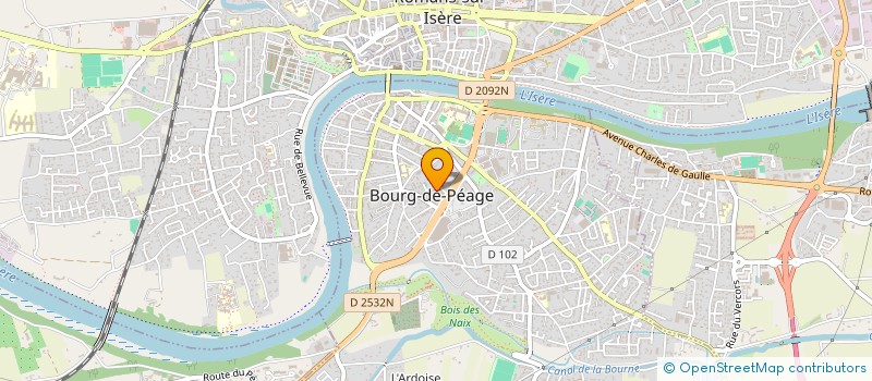 localisation de l'entreprise MONSIEUR SOHAIB ZEGGAG  BOURG-DE-PEAGE