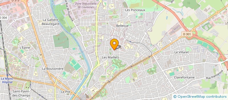 localisation de l'entreprise MONSIEUR SOHAIBULLAH OMERZAI  LE MANS