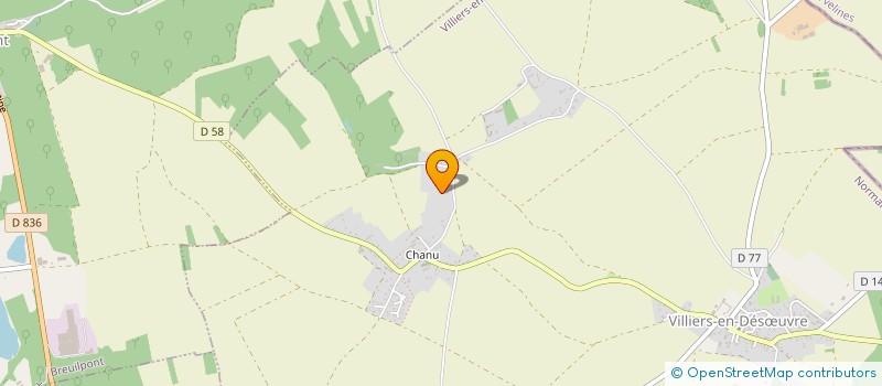 localisation de l'entreprise MONSIEUR SOHAIL ALAMI  VILLIERS-EN-DESUVRE