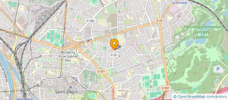 localisation de l'entreprise MONSIEUR SOHAIL ARSHAD  SAINT-DENIS