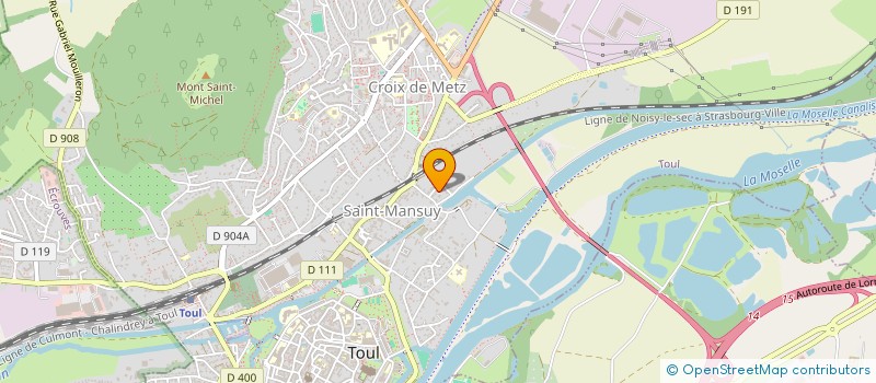 localisation de l'entreprise MONSIEUR SOHAIL BENHAYIA  TOUL