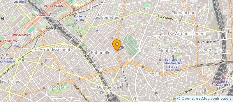 localisation de l'entreprise MONSIEUR SOHALIHO FANY  PARIS