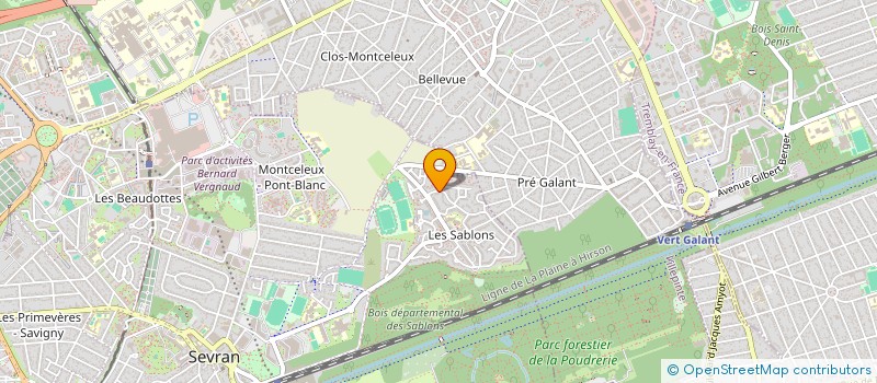 localisation de l'entreprise MONSIEUR SOHAN MARIE-JOSEPH à SEVRAN