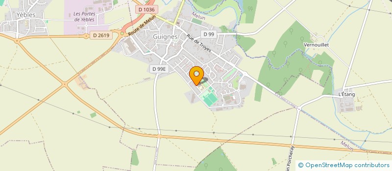 localisation de l'entreprise MONSIEUR SOHANN MIZELE  GUIGNES