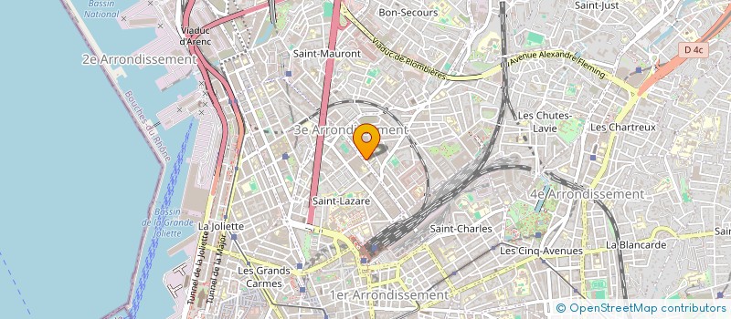 localisation de l'entreprise MONSIEUR SOHEIB BERRACHDI  MARSEILLE