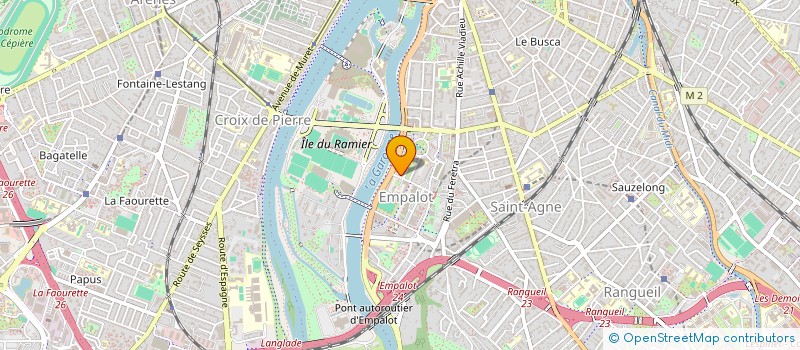 localisation de l'entreprise MONSIEUR SOHEIB LAGRAA  TOULOUSE