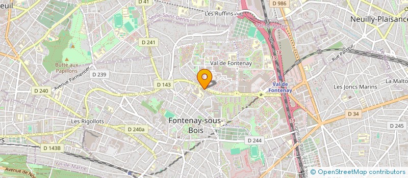 localisation de l'entreprise MONSIEUR SOHEYB ALOUACH à FONTENAY-SOUS-BOIS