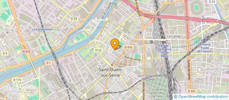 localisation de l'entreprise MONSIEUR SOHIDUL ISLAM à SAINT-OUEN-SUR-SEINE