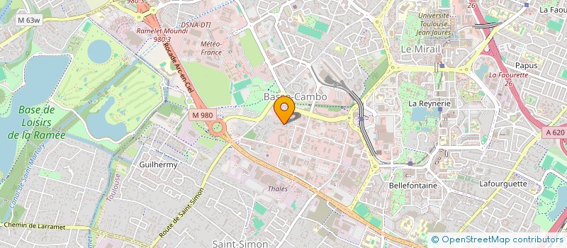 localisation de l'entreprise MONSIEUR SOHRAB MALAKHAIL  TOULOUSE