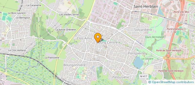 localisation de l'entreprise MONSIEUR SOIDRI BOUCHRANE  SAINT-HERBLAIN