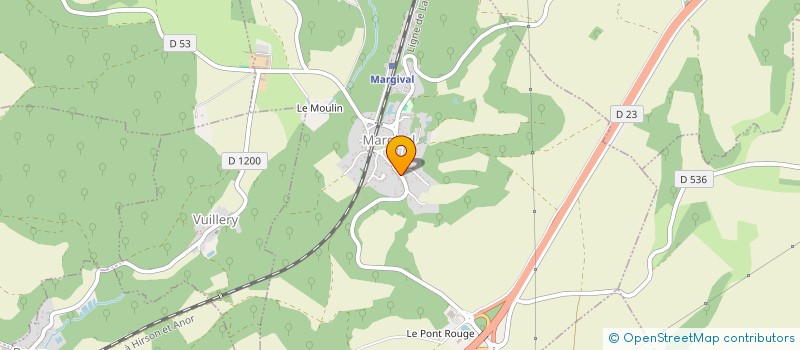 localisation de l'entreprise MONSIEUR SOIDRIDINE SOUFFOUSSENI  MARGIVAL