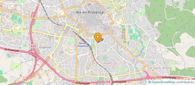 localisation de l'entreprise MONSIEUR SOIDROUDINE MROUDJAE à AIX-EN-PROVENCE