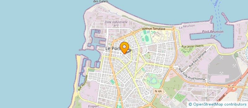 localisation de l'entreprise MONSIEUR SOIFIYOULLAH WADIWALA  LE PORT