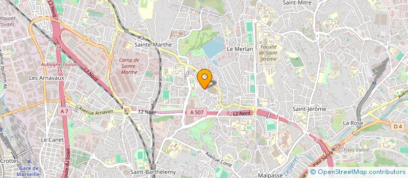 localisation de l'entreprise MONSIEUR SOIFOUANI BACAR à MARSEILLE