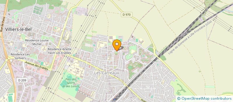 localisation de l'entreprise MONSIEUR SOILIHI FESSOIL  VILLIERS-LE-BEL