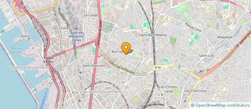 localisation de l'entreprise MONSIEUR SOILIHI MOHAMED à MARSEILLE