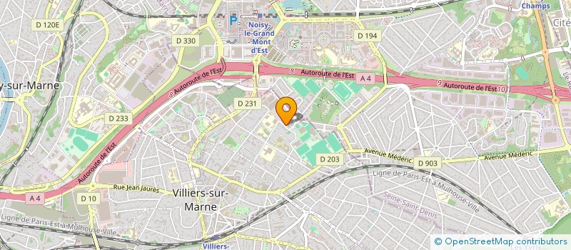 localisation de l'entreprise MONSIEUR SOILIHI SAADI FATIMA  VILLIERS-SUR-MARNE